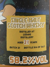 Load image into Gallery viewer, Boutique-y Ledaig 21 Years Batch 21 58.2%