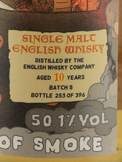 Boutique Whisky English Whisky 10 Year Old Batch 5