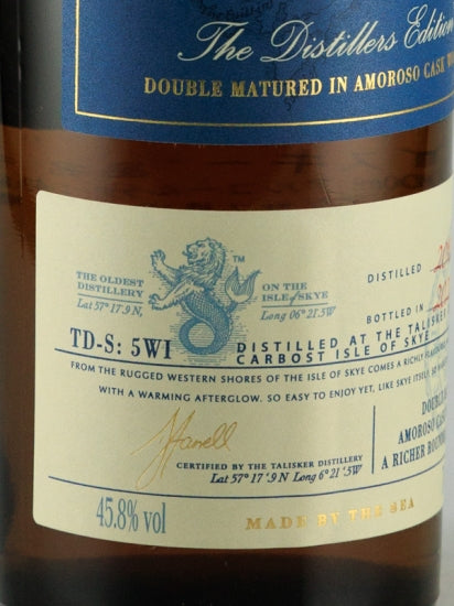 Talisker Distillers Edition 2010/2020