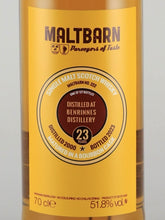 Load image into Gallery viewer, Malt Barn Benrinnes 23 Year Old 2002