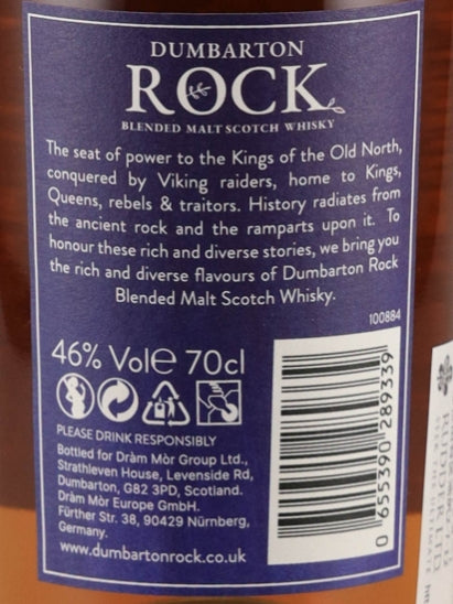 Dram mor Dumbarton Rock Blended Malt