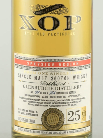 Extra Old Particular Glenburgie 25 Year Old 1997