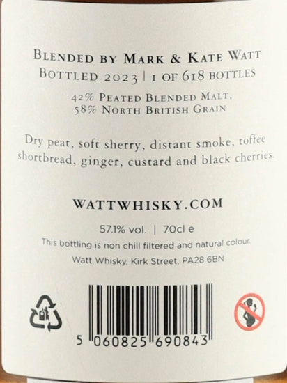 Watt Whisky Peat Smoke on Gorgie 5 Year Old