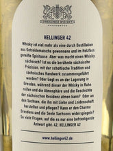 Load image into Gallery viewer, Hellinger 42 Single Malt Whisky
