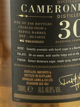 Load image into Gallery viewer, Old Particular Cameronbrideg 30 Year Old 1992