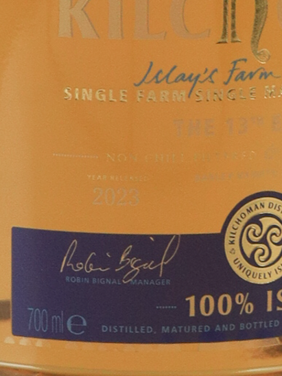Kilchoman 100% Islay 13th Edition 700ml - image 6