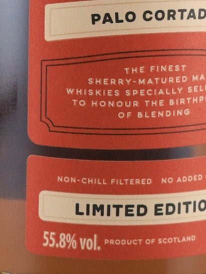 Old Parr Palo Cortado Limited Edition
