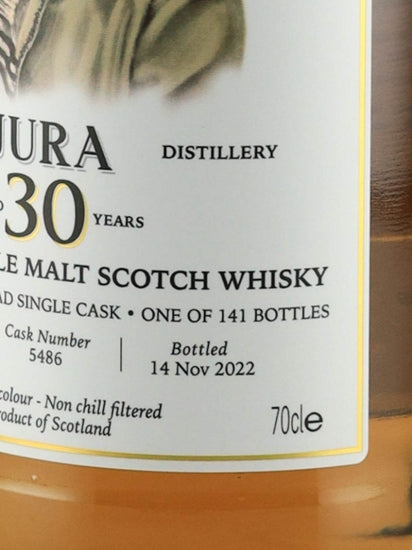 Old Goon Seamalt Jura 30 Year Old 1992