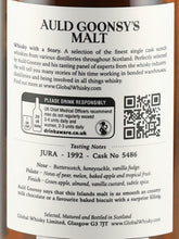 Load image into Gallery viewer, Old Goon Seamalt Jura 30 Year Old 1992