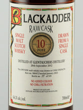 Load image into Gallery viewer, Black Adder Raw Cask Glenfarclas 10 Year Old 2012