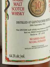 Load image into Gallery viewer, Black Adder Raw Cask Glenfarclas 10 Year Old 2012