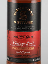 Load image into Gallery viewer, Signatory Mortlach 11 Year Old 2012