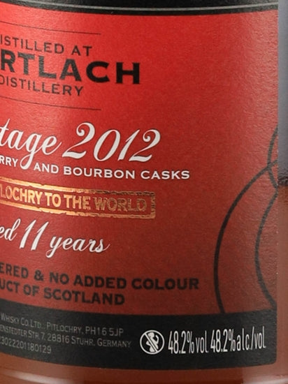Signatory Mortlach 11 Year Old 2012