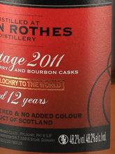 Load image into Gallery viewer, Signatory Glenrothes 12 Years 2011 48.2%