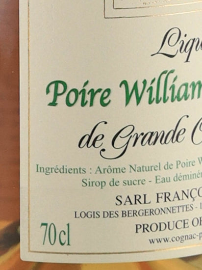 Francois Peyrot Poire au Cognac