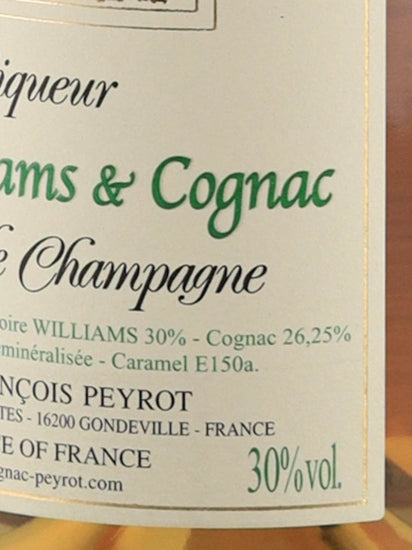 Francois Peyrot Poire au Cognac