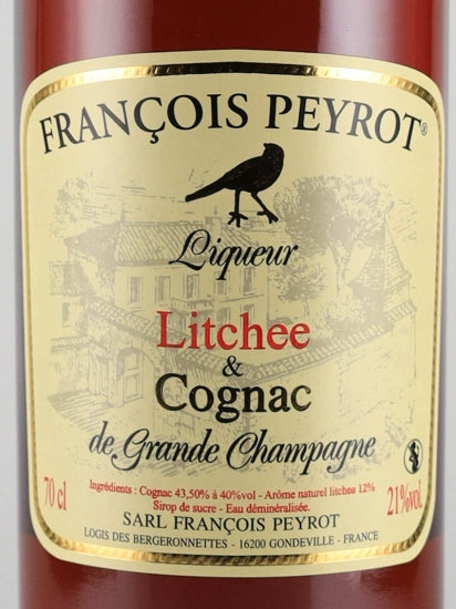 Francois Peyrot Lychee au Cognac
