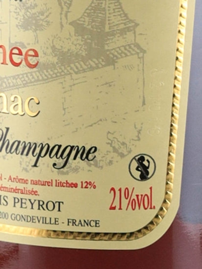 Francois Peyrot Lychee au Cognac