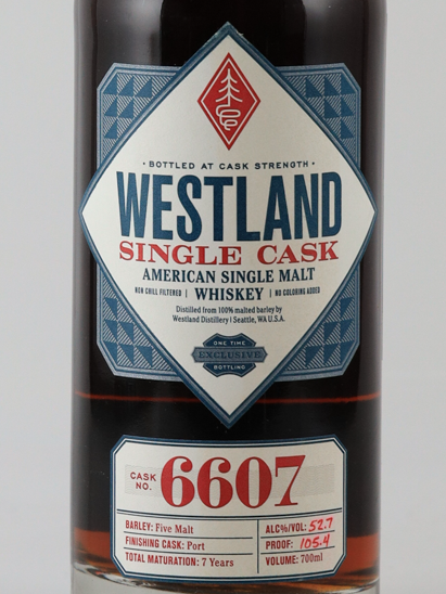 Westland Single Cask 6607 The Jack Chambers Collection