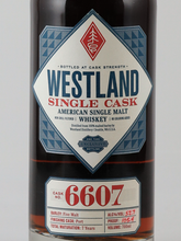 Load image into Gallery viewer, Westland Single Cask 6607 The Jack Chambers Collection