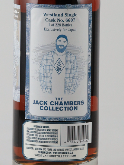 Westland Single Cask 6607 The Jack Chambers Collection