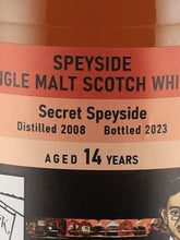 Load image into Gallery viewer, Secret Speyside 14 Years 2008 for Bar UK
