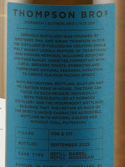 Dornoch Blair Athol 12 Year Old 2006 & 2012