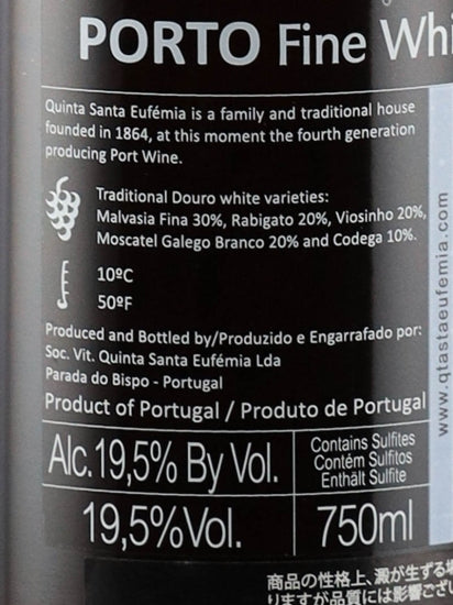 Quinta de Santa Eufemia Fine White