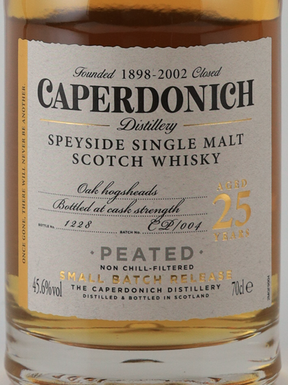 Caperdonich Peated 25 Year Old Batch 4
