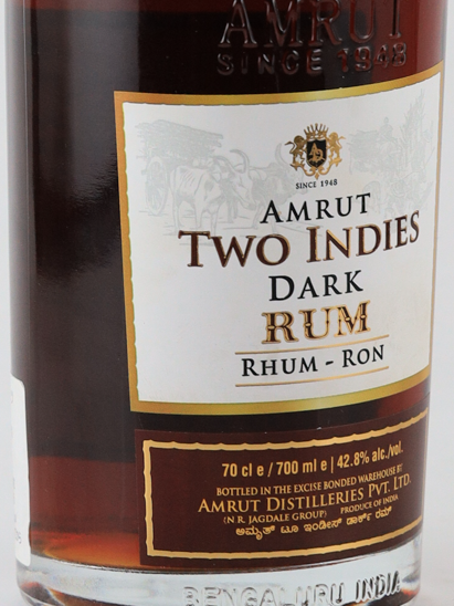 Amrut Two Indies Rum