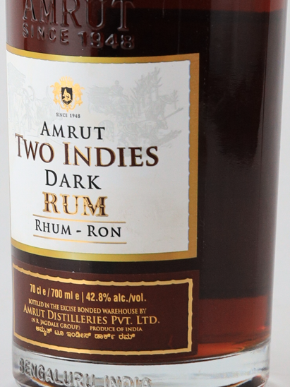 Amrut Two Indies Rum