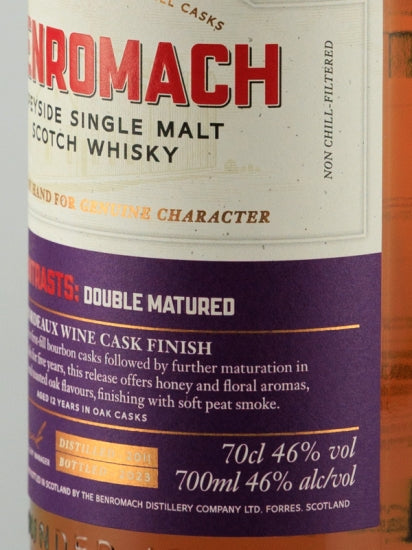 Benromach Double Matured 2011/2023