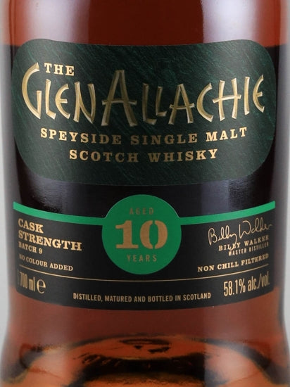 Glenallachie 10 Year Old Cask Strength Batch 9