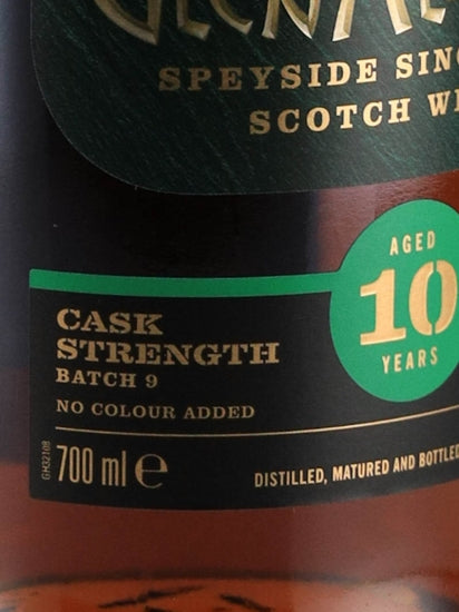 Glenallachie 10 Year Old Cask Strength Batch 9