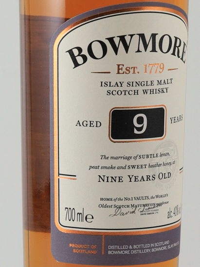 Bowmore 9 Year Old
