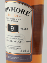 Load image into Gallery viewer, Bowmore 9 Year Old