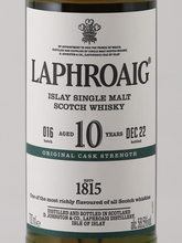 Load image into Gallery viewer, Laphroaig 10 Year Old Cask Strength Batch 16