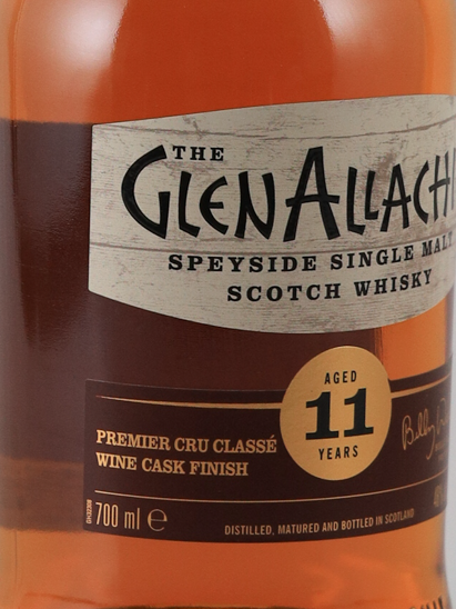 Glenallachie 11 Year Old Premier Cru Classé Wine Cask Finish
