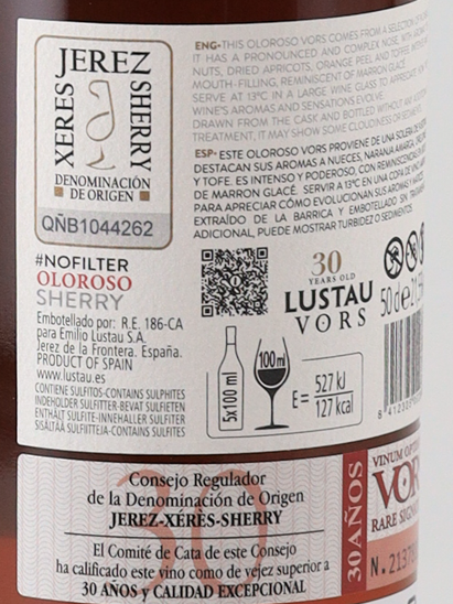 Lustau Oloroso VORS 500ml