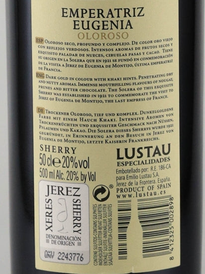 Lustau Oloroso Emperatriz Eugenia 500ml
