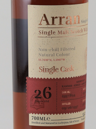 Arran Single Cask 26 Year Old