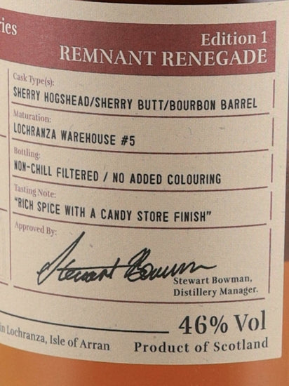 Arran Remnant Renegade