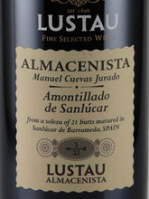 Load image into Gallery viewer, Lustau Almacenista Amontillado Sanlúcar de Barrameda 500ml