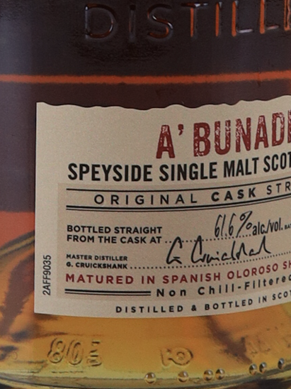 Aberlour AbunA Batch 81