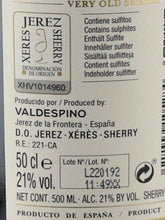 Load image into Gallery viewer, Valdespino Oloroso Don Gonzalo 500ml