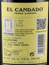 Load image into Gallery viewer, Valdespino Pedro Ximenez Elcandado