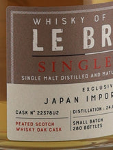 Load image into Gallery viewer, Chateau de Brueil Single Malt Le Brueil Tourbé for JIS