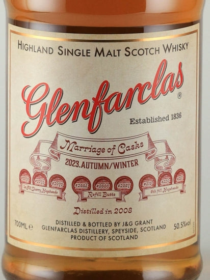 Glenfarclas Mariage of Casks 2023 Autumn/Winter