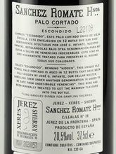 Load image into Gallery viewer, Romate Palo Cortado Escondido 375ml