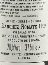 Load image into Gallery viewer, Romate Palo Cortado Escondido 375ml